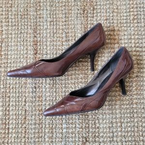 Brown Leather ALDO Pumps